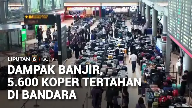 Dampak Banjir Bangkok, 5.600 Koper Penumpang Thai Airways Tertahan di Bandara