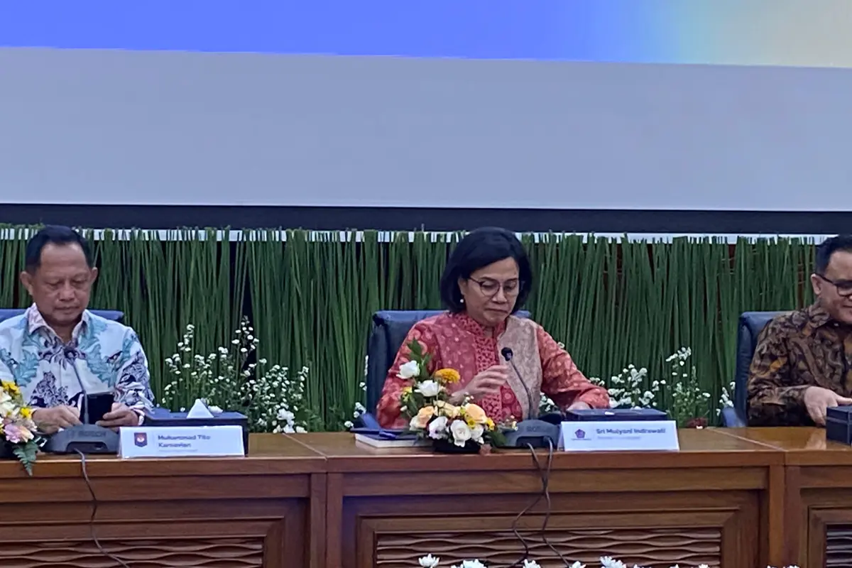 Sri Mulyani Targetkan Defisit 2,45-2,82% untuk APBN 2025