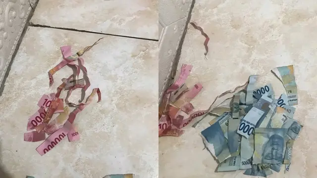 Aksi Anak Gunting Uang