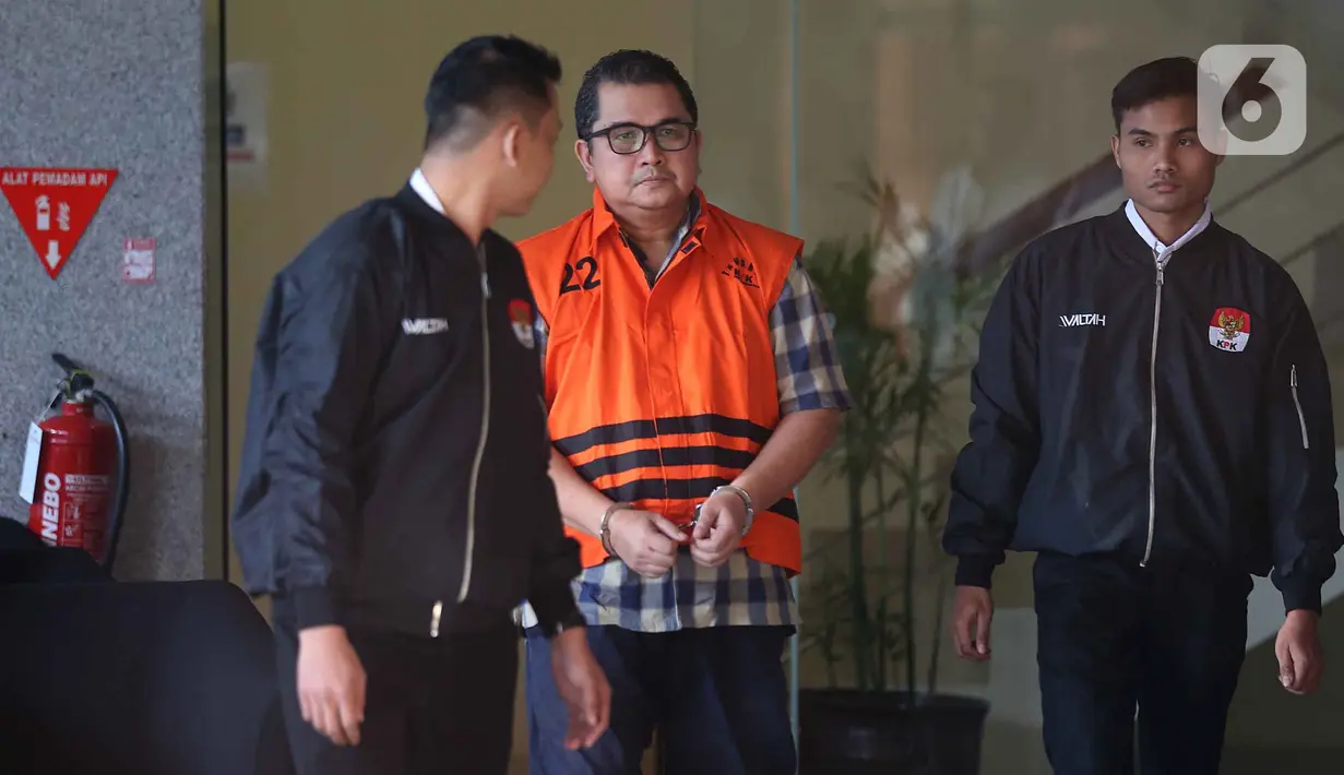 Hendi Prio Santoso diduga terlibat dalam dugaan tindak pidana korupsi jual beli gas antara PT PGN dengan PT Inti Alasindo Energi (IAE). (Liputan6.com/Helmi Fithriansyah)