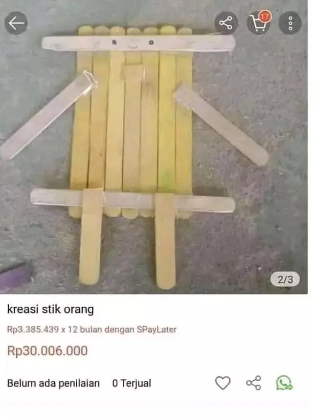 7 Potret Promosi Barang Dagangan di Online Shop Ini Absurd Banget