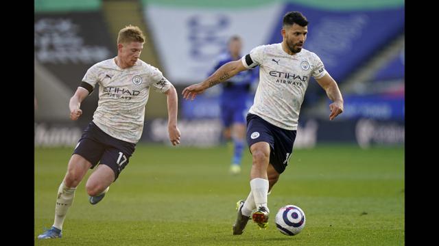 FOTO: Manchester City Makin Kokoh di Puncak Usai Kalahkan Leicester 2-0