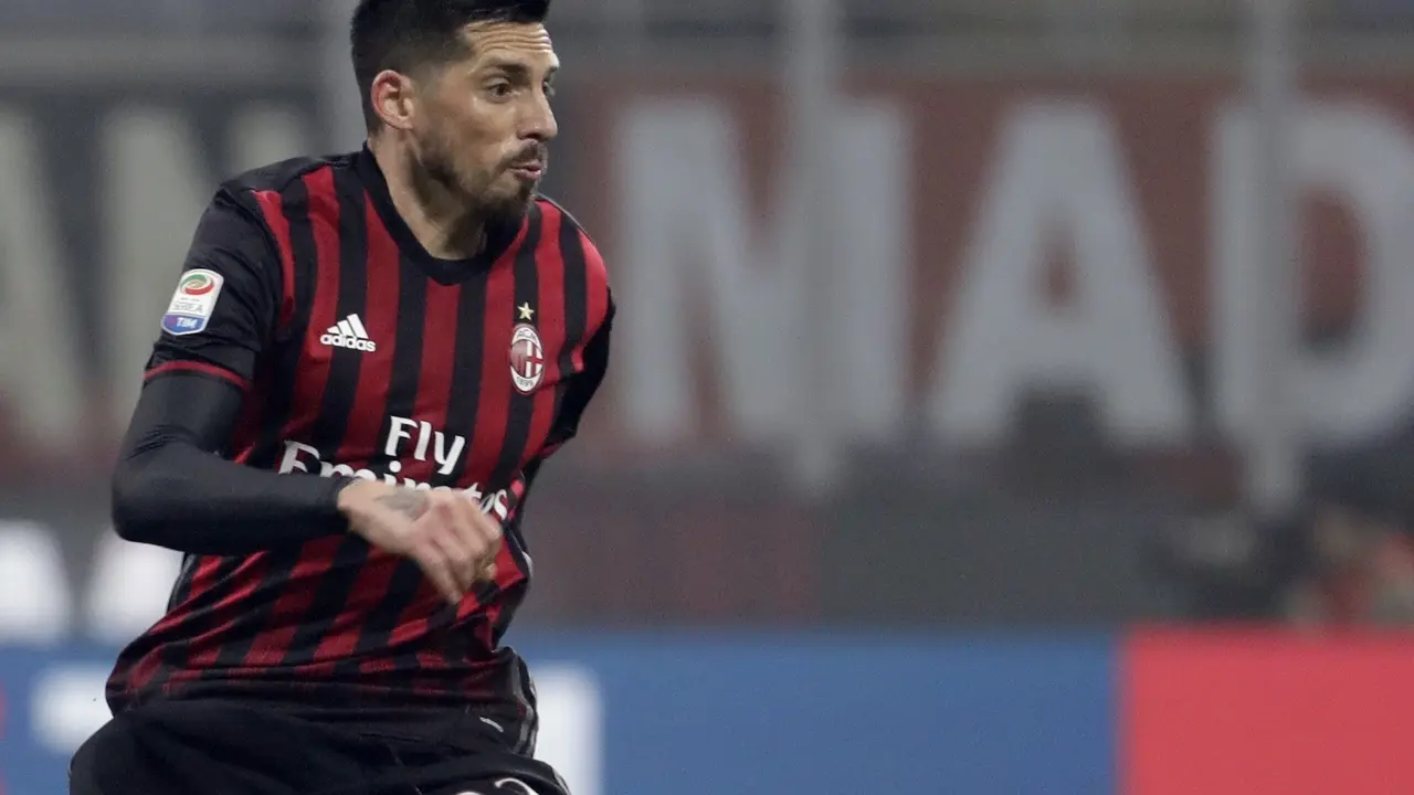 Gelandang Jose Sosa tidak meninggalkan kesan mendalam bersama AC Milan. (AP Photo/Antonio Calanni)