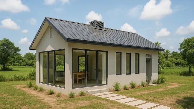 Model Rumah Minimalis 7x10 di Desa dengan 3 Kamar Tidur