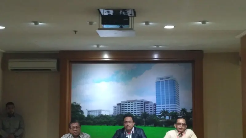Konferensi pers terkait bertajuk Audit BPK atas Alutsista di Kantor Pusat BPK Jakarta (Foto: Achmad Liputan6.com)