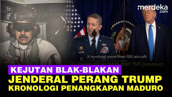 Jenderal Perang Trump Blak-blakan Kronologi Penangkapan Presiden Maduro, 150 Heli Turun Tangan
