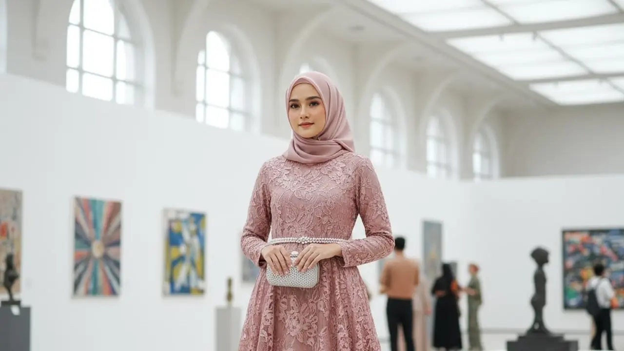 Gamis Brukat Premium Quality