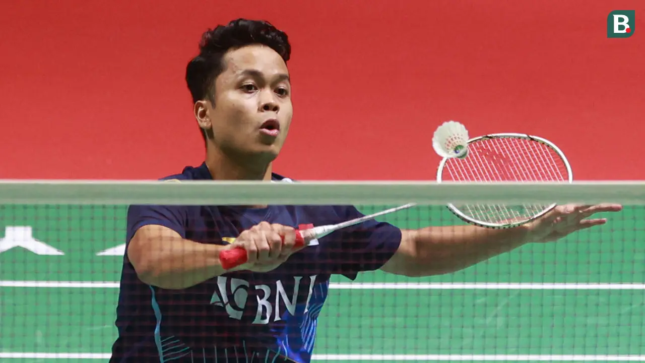 Foto: Ditonton Presiden Jokowi, Anthony Sinisuka Ginting Lolos ke Final Indonesia Open 2023