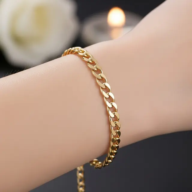 Gelang Emas Pernikahan Desain Timeless Berat 5 Gram (Image by Gemini AI)