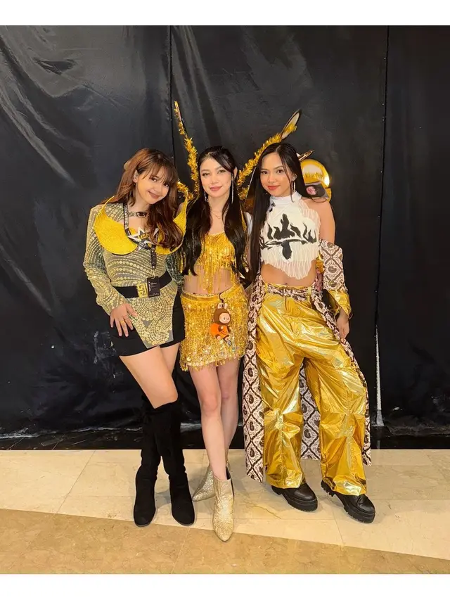 Artis Nonton Fan Meetup Lisa di Jakarta, Bilqis Anak Ayu Ting Ting Tampil Beda