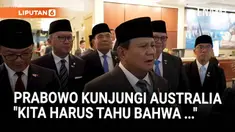 Presiden Prabowo Subianto menerima kunjungan mantan Perdana Menteri Australia Paul Keating di hotel tempatnya bermalam selama di Sydney, pada Rabu, 12 November 2025.