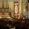 Umat Nasrani mengikuti ibadah misa Kenaikan Yesus Kristus di Gereja Katedral, Jakarta, Kamis (9/5/2024). (Liputan6.com/Herman Zakharia)