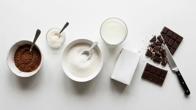 Resep Puding Cokelat Tanpa Telur (AI Generated)