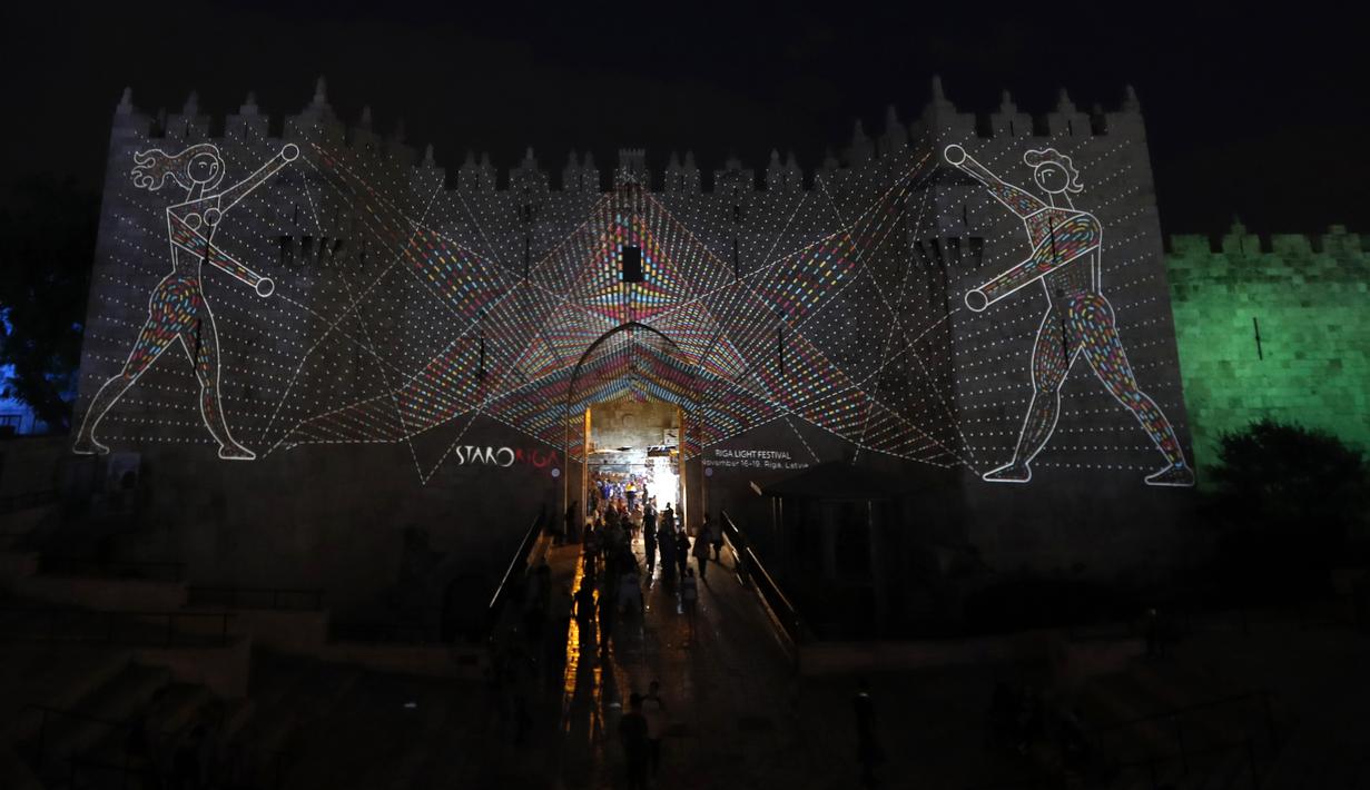 FOTO Kota Tua Yerusalem yang Bermandi Cahaya  Global 