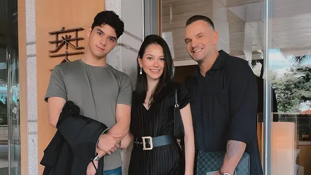 Al Ghazali dan Keluarga Alyssa Daguise