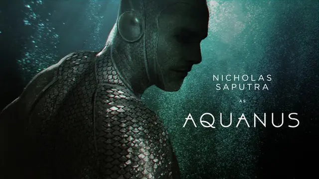 Nicholas Saputra sebagai Aquanus di Jagat Sinema Bumilangit (Twitter/ jokoanwar)