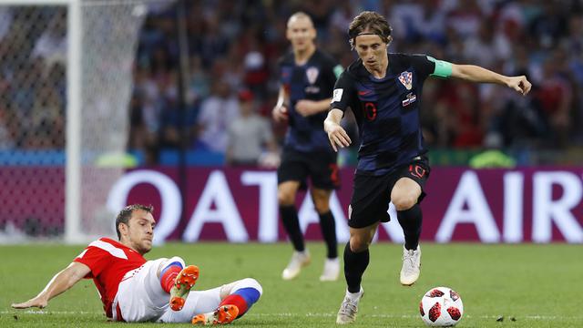 FOTO: Lewat Drama Adu Penalti, Kroasia Singkirkan Rusia