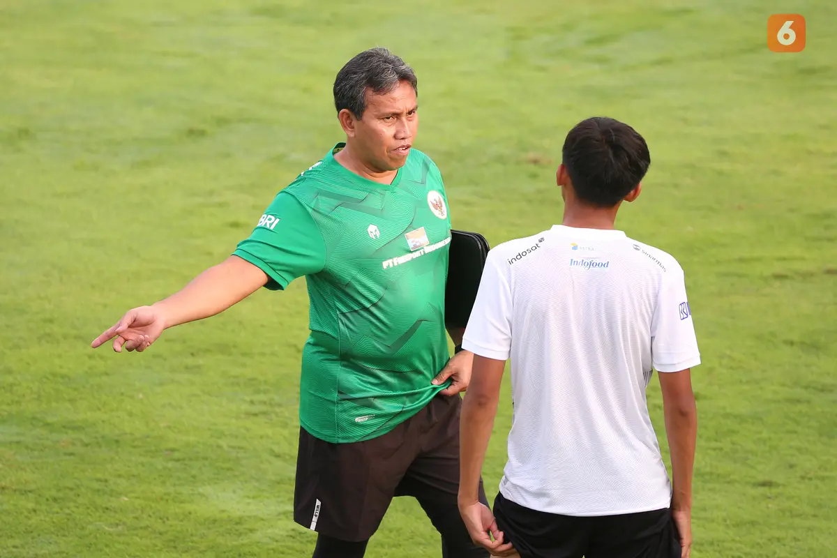 Latihan Timnas Indonesia U-17