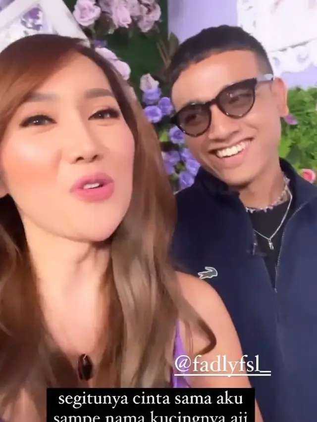 6 Momen Keakraban Lucinta Luna dan Fadly Faisal, Punya Panggilan Dekat