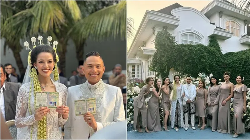 8 Potret Pernikahan Susan Sameh dan Khalid Atamimi, Bridesmaid Bertabur Bintang