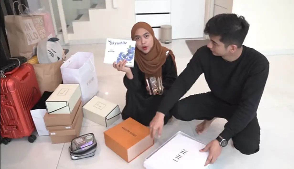 Ria Ricis dan Teuku Ryan (Youtube/ Ricis Official)