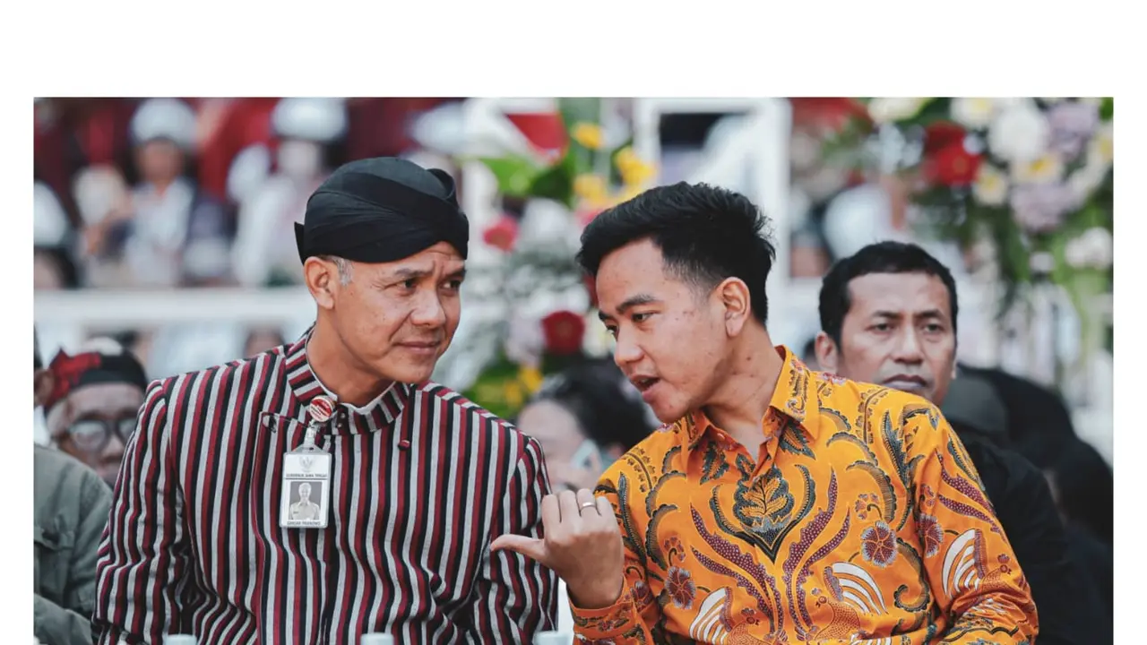 Ganjar Pranowo dan Gibran