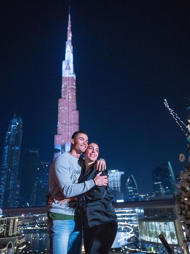 Cristiano Ronaldo dan Georgina Rodriguez. (Instagram/ georginagio)