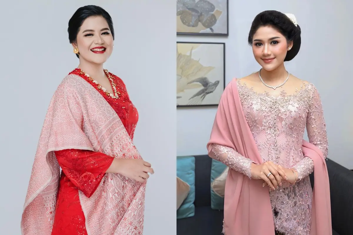 Beda Gaya Eksplorasi Kebaya dari Erina Gudono dan Kahiyang Ayu, Siapa yang Jadi Favoritmu?