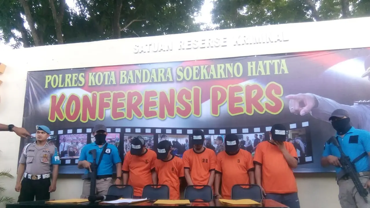 Pencuri Barang Ekspor Ditangkap Polres Bandara Soetta