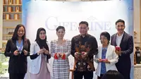 Soft launching rangkaian produk skincare dan makeup Giffarine di kawasan Kebayoran Baru, Jakarta Selatan. (Liputan6.com/Asnida Riani)