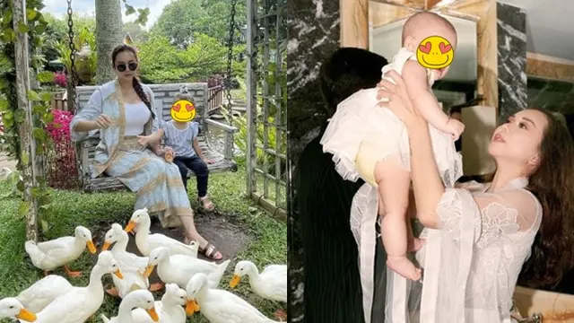 Jadi Single Mom Siaga, Ini 6 Potret Penyanyi saat Asuh Anak
