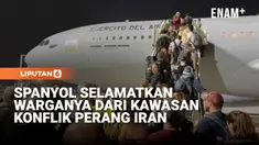 Sebanyak 171 warga negara Spanyol dievakuasi dari Oman menggunakan pesawat A330 milik Angkatan Udara Spanyol pada Rabu malam. Penerbangan yang diberangkatkan dari Muscat itu dijadwalkan tiba di Madrid pada Kamis pagi.
