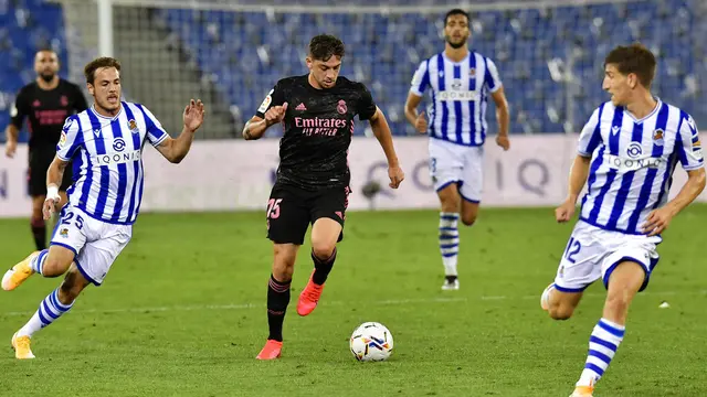 Real Madrid Ditahan Imbang Real Sociedad