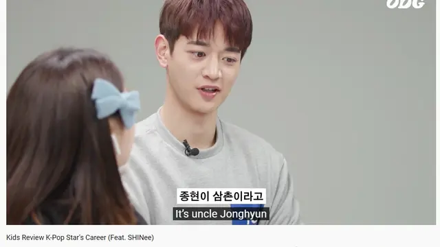 Minho dalam vlog YouTube odg. (Tangkapan Layar YouTube/ odg)