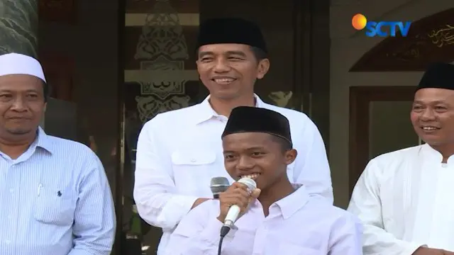 Puisi Khalifah Kami untuk Jokowi dari Santri Pacitan