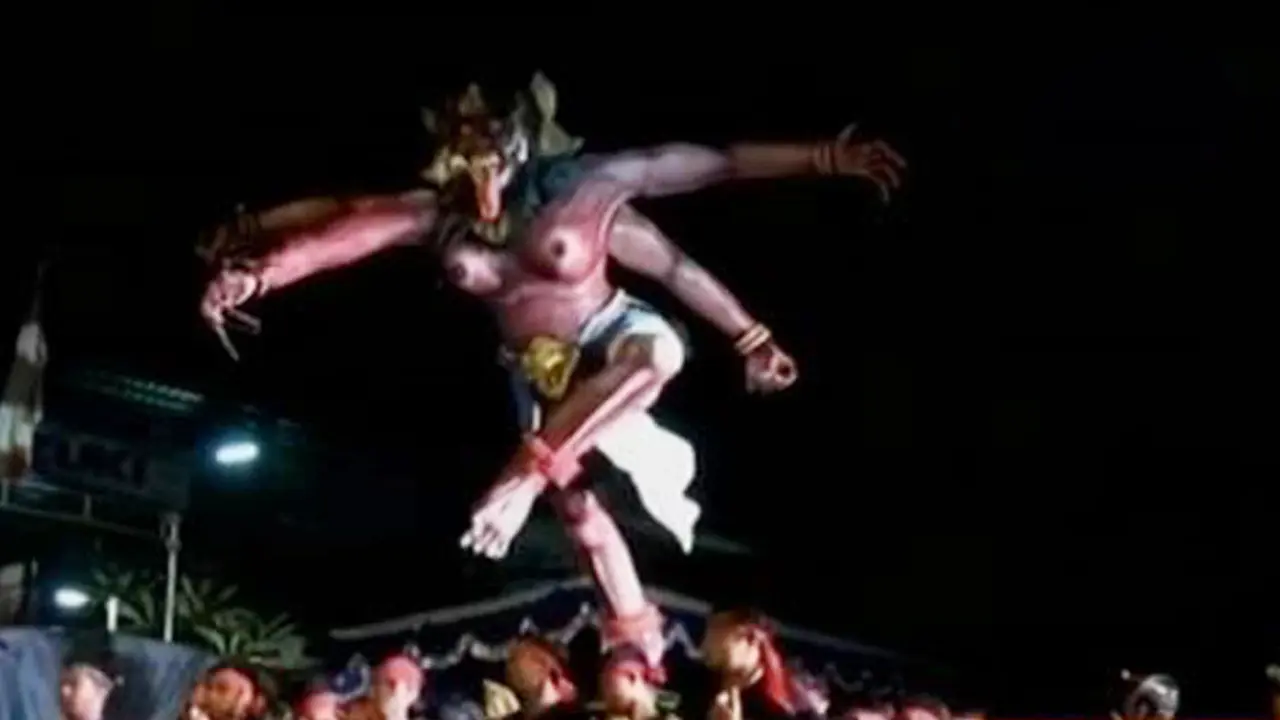 Bali Gelar Parade Ogoh-Ogoh
