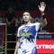 Pebulu tangkis tunggal putra Indonesia Jonatan Christie usai bertanding melawan Jia Heng Jason The (Singapura) pada babak 32 besar Indonesia Open 2026 di Istora Senayan, Jakarta, Selasa (2/6/2026). (Bola.com/M Iqbal Ichsan)