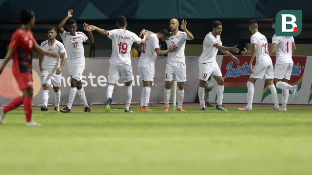 Sepak Bola : Indonesia Vs Palestina