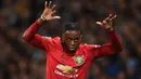 Aaron Wan-Bissaka (Manchester United) – Banyak orang heran mengapa pemain ini tak masuk dalam skuat Inggris, padahal kemampuannya menjaga lini belakang tak perlu diragunakan lagi ketika ia membela Setan Merah musim ini. Tercatat ia tampil 34 kali, dua gol, dan empat assist. (Foto: AFP/ Oli Scarff)