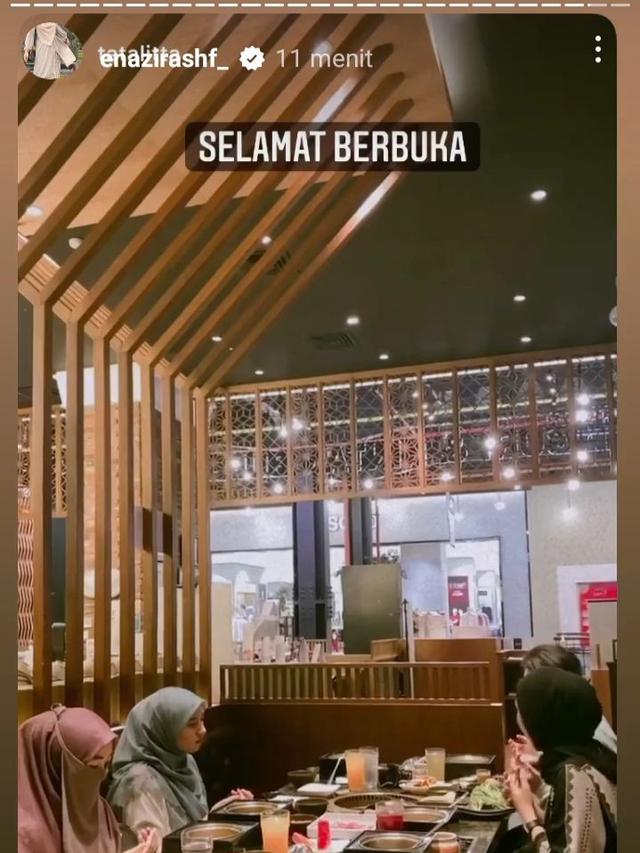 5 Potret Kedekatan Nadzira Shafa Istri Mendiang Ameer Azzikra dan Larissa Chou, Kompak