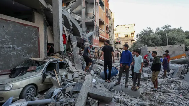 Serangan Israel di Gaza Meningkat, Jumlah Korban Jiwa Bertambah