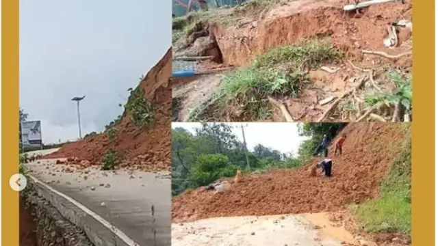 Kawasan Wisata Negeri di Atas Awan di Gunung Luhur, Lebak, Banten