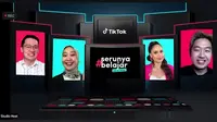 Kampanye edukasi #SerunyaBelajar Ada di TikTok.