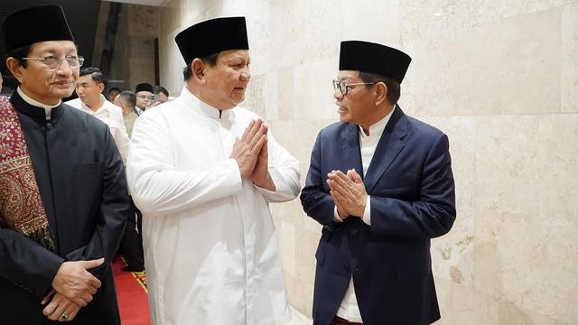 Pramono Anung dan Prabowo