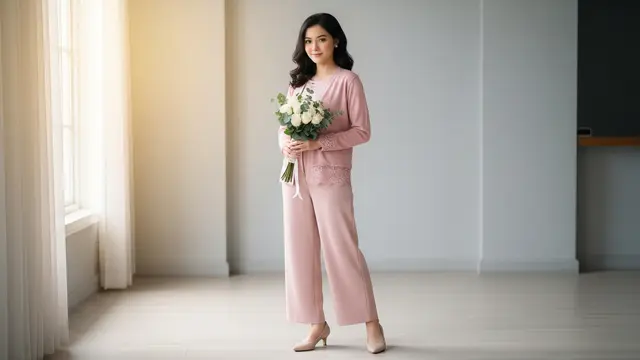 Model Baju Bridesmaid Cardigan Modern/ Ilustrasi AI