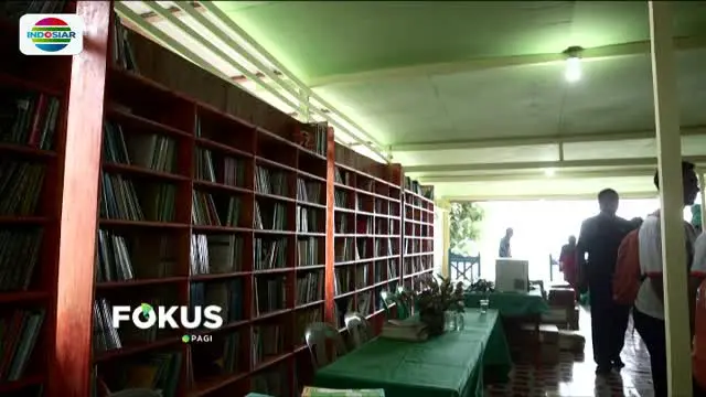 Saudara kembar di Kepulauan Anambas, Kepulauan Riau, membangun taman baca untuk siswa putus sekolah di daerah terpencil.