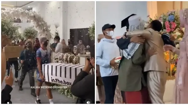 Viral Momen Pernikahan Dihadiri Rombongan Teman Kos Ini Bikin Geleng Kepala