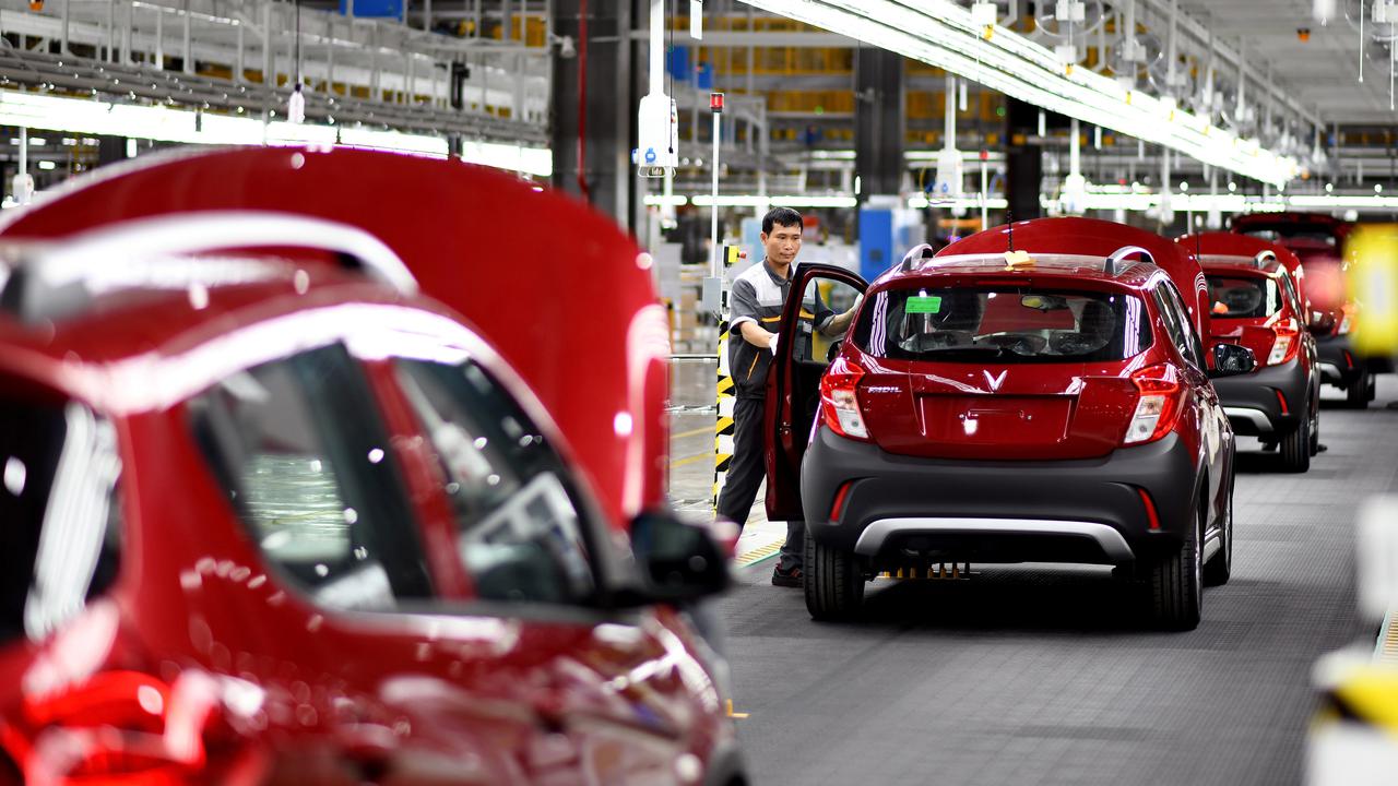 Mengintip Pabrik Mobil Nasional Vietnam VinFast