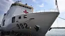 Selain latihan laut bersama, akan ada banyak kegiatan sosial yang berlangsung selama penyelenggaraan Multilateral Naval Exercise Komodo (MNEK) 2025 di Bali. (SONNY TUMBELAKA/AFP)