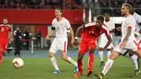 David Alaba menjadi pemain termahal Austria dengan nilai jual 45 juta euro. (Bola.com/Reza Khomaini).